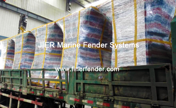JIER Rubber Fenders, Italy Project, Ready to deliver